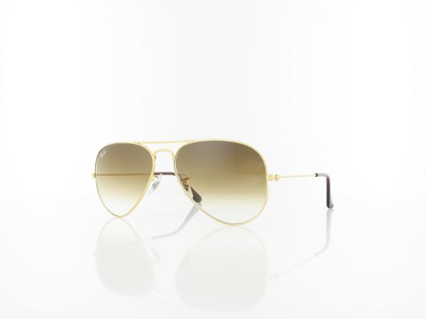 Ray Ban | Aviator Large Metal RB3025 001/51 55 | arista / crystal brown gradient