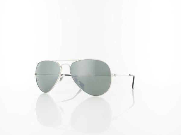 Ray Ban | Aviator Large Metal W3275 55 | silver / crystal grey silver mirror