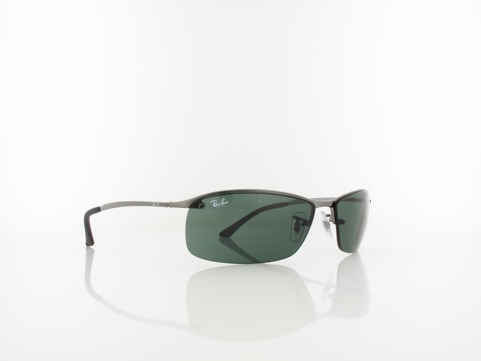Ray Ban Top Bar RB3183 004/71 63 gunmetal / green