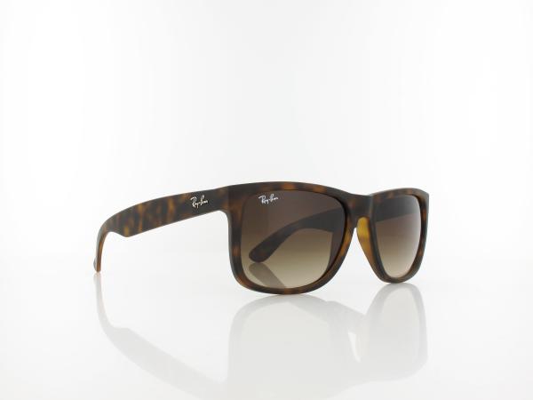 Ray Ban | Justin RB4165 710/13 54 | rubber light havana / brown gradient