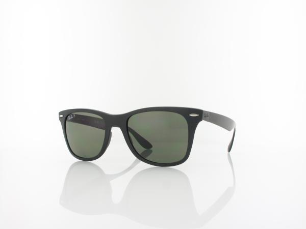 Ray Ban | Wayfarer Liteforce RB4195 601S9A 52 | matte black / polar green