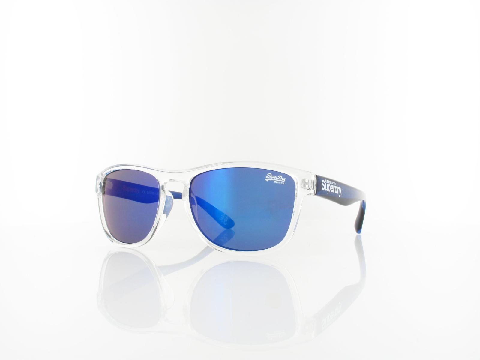 Superdry | Rockstar 175 54 | clear blue transparent / blue mirror