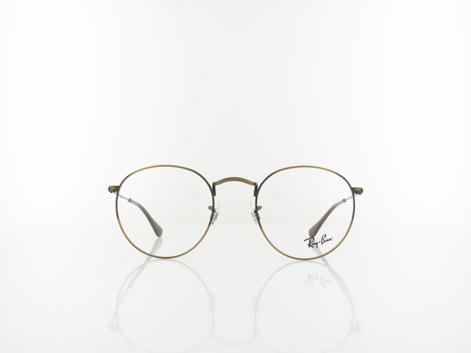 Ray Ban | Round Metal RX3447V 3117 50 | antique gold