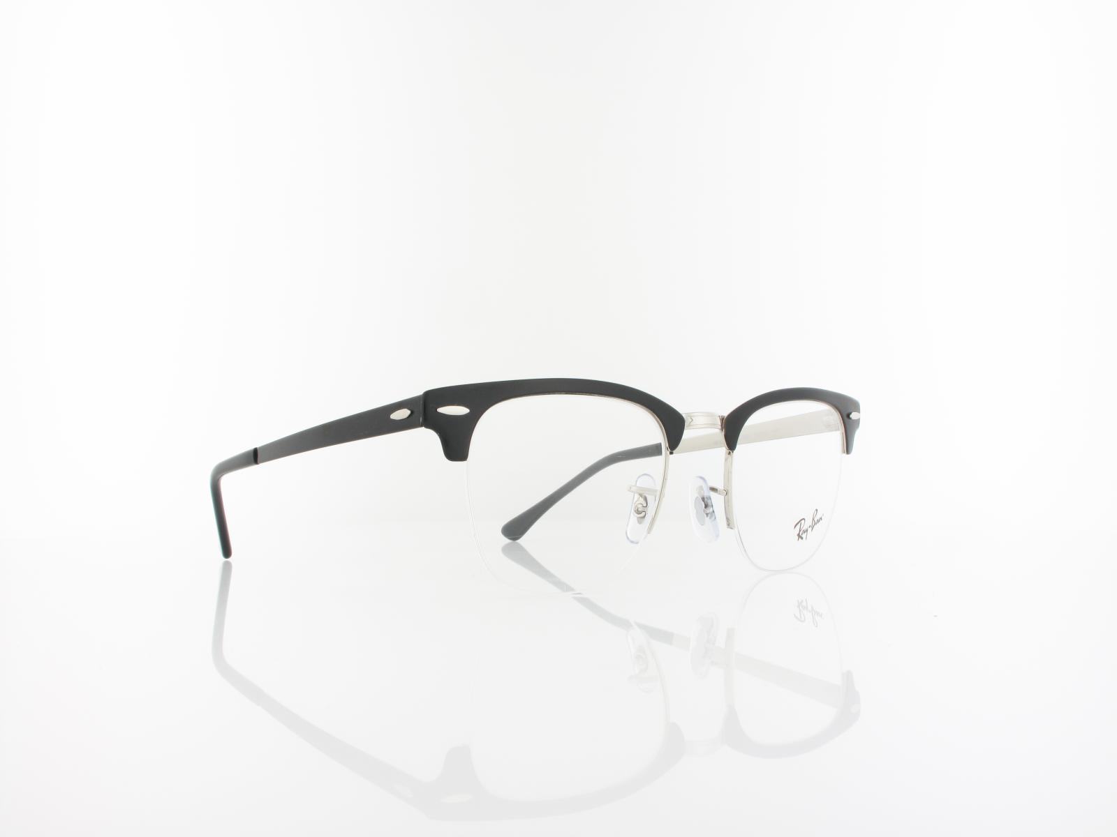 Ray Ban | Clubmaster Metal RX3716VM 2861 50 | black on silver