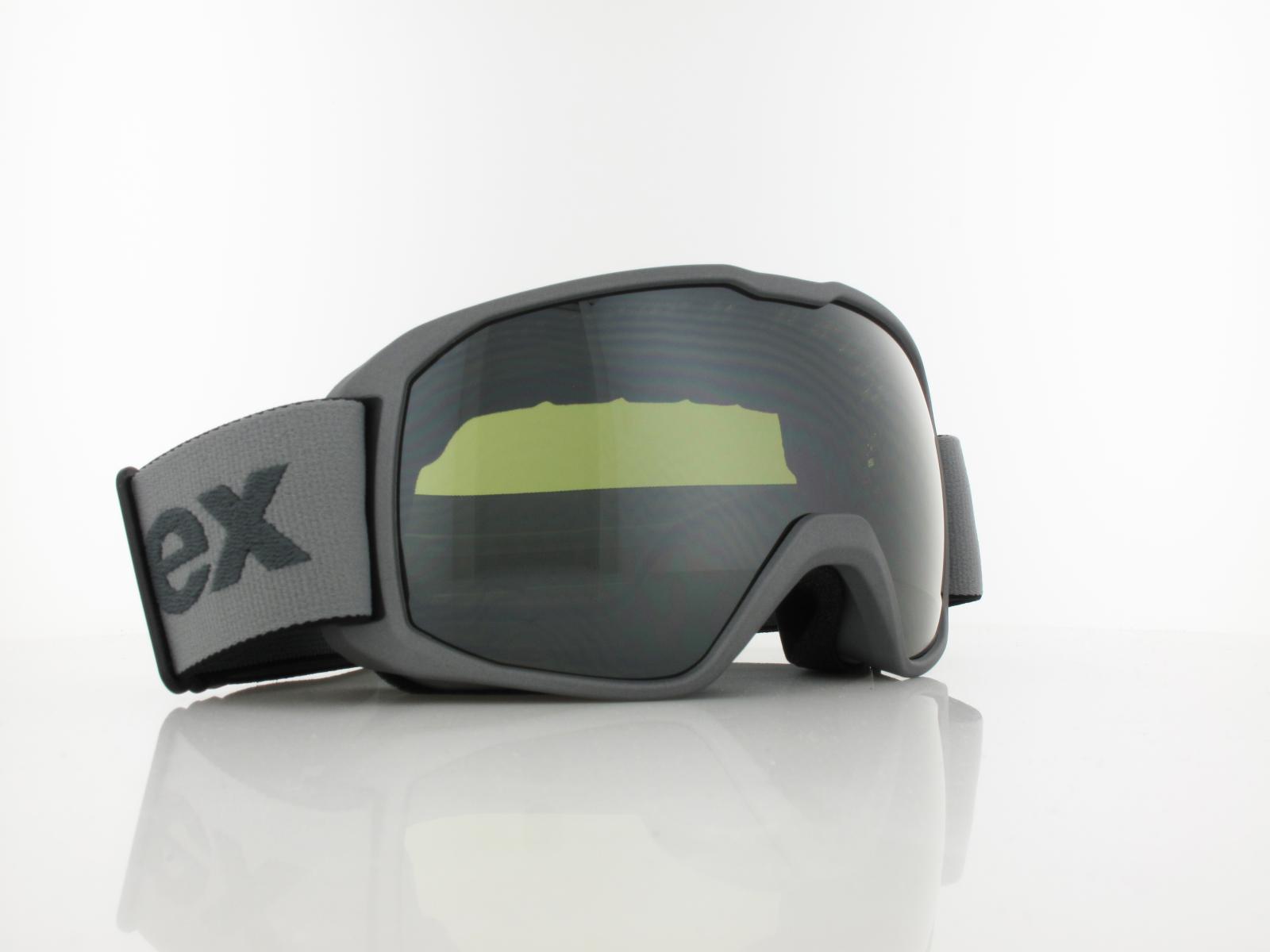 UVEX | xcitd CV S550642 5030 | rhino matt / mirror silver cv green