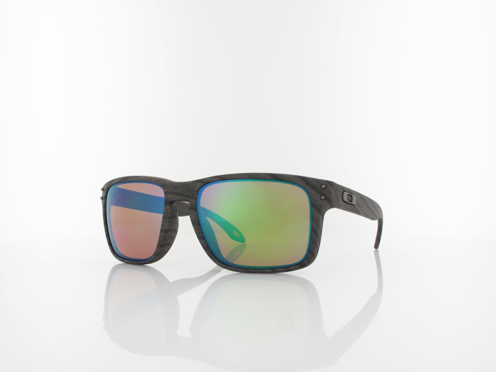 Oakley Holbrook OO9102 J8 55 woodgrain prizm shallow water polarized