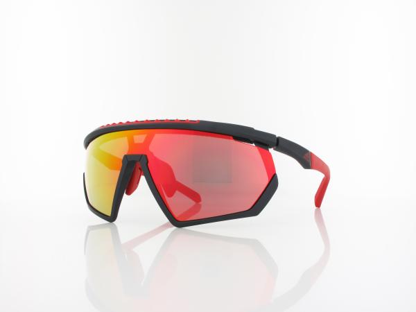 Adidas | SP0029-H 02L | antique black / contrast mirror red