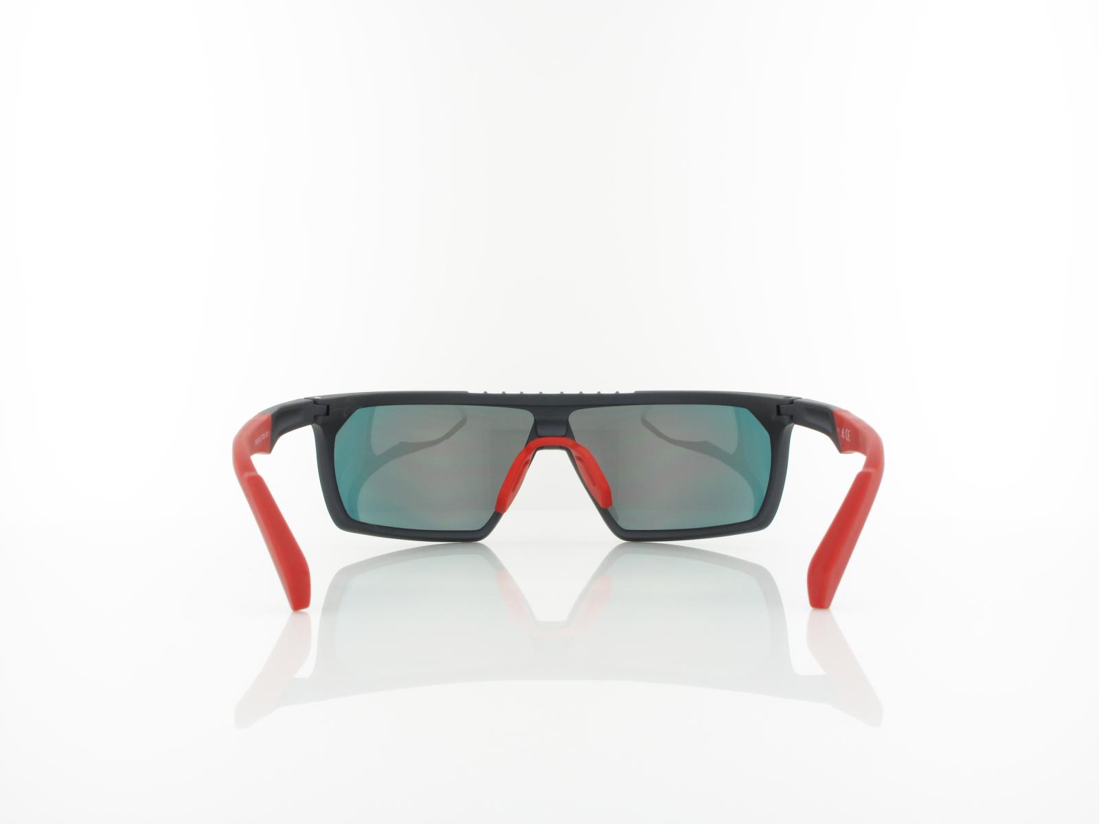 Adidas | SP0030 02L 70 | antique black / contrast mirror red
