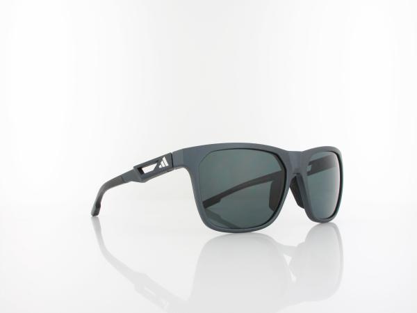 Adidas | SP0091 02D 55 | matte black / smoke polarized