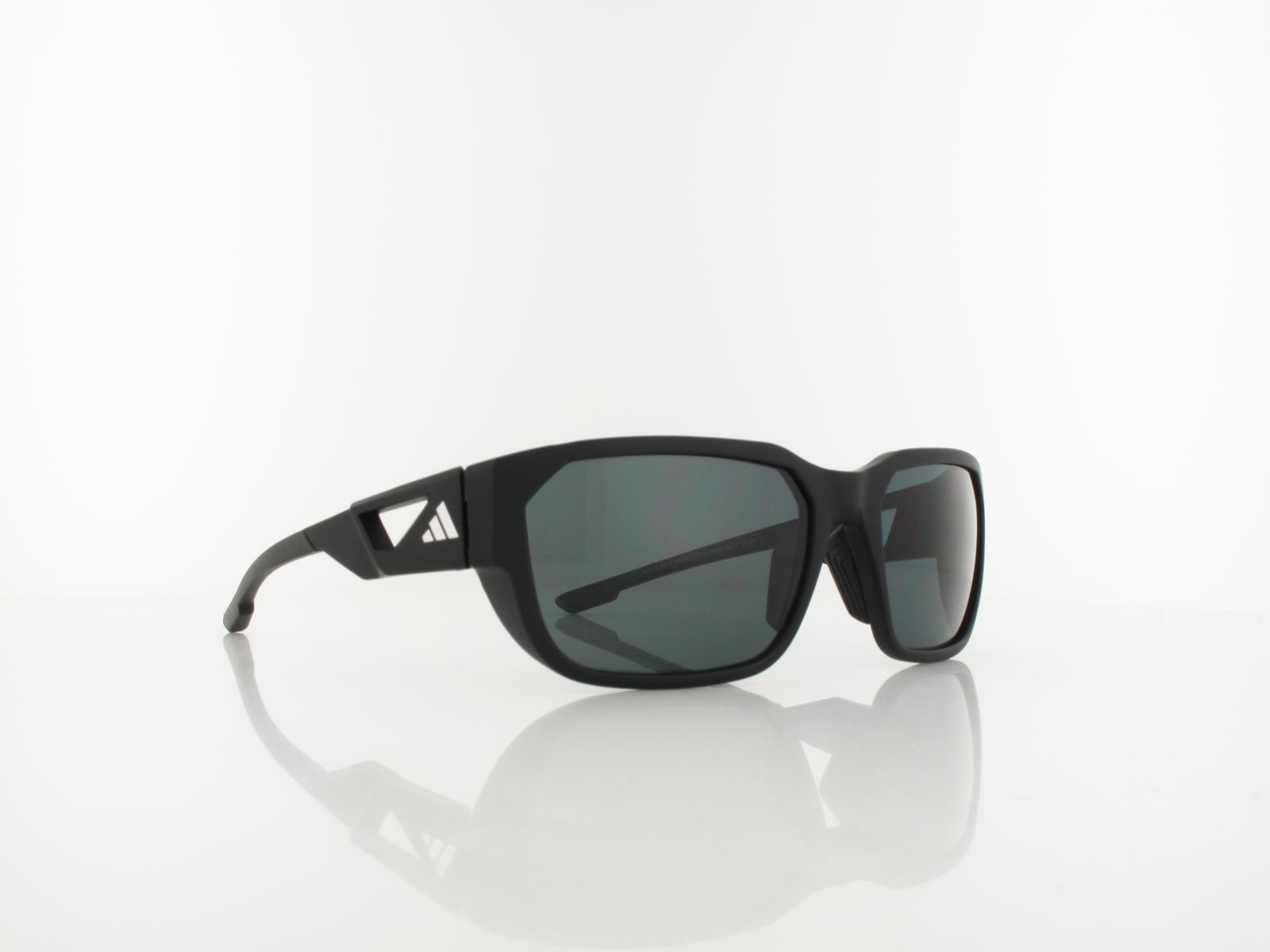 Adidas | SP0092 02D 58 | matte black / smoke polarized