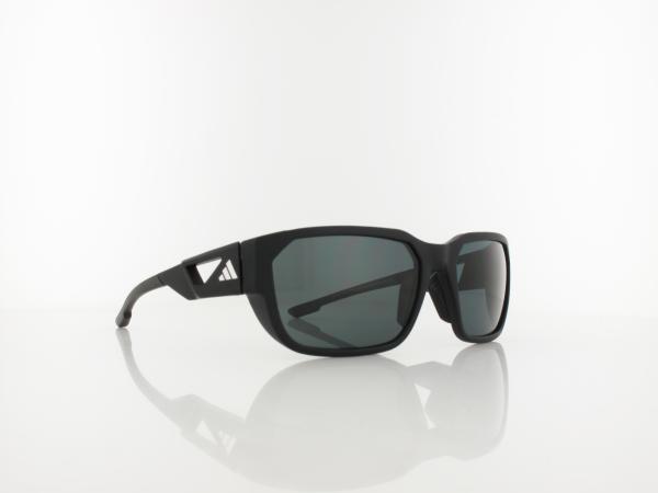 Adidas | SP0092 02D 58 | matte black / smoke polarized