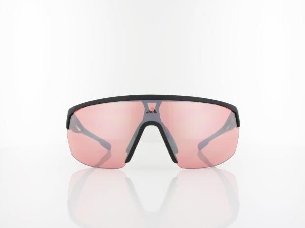 Adidas Sport | SP0099 02U 140 | matte black / bordeaux mirror