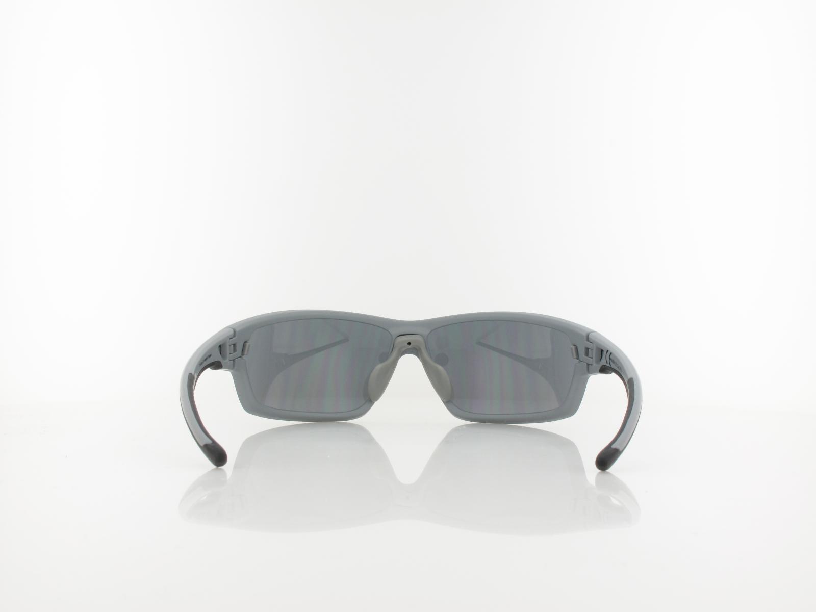 ALPINA | Tri-Scray 2.0 A8641 321 70 | moon-grey matt / black mirror - clear - orange mirror