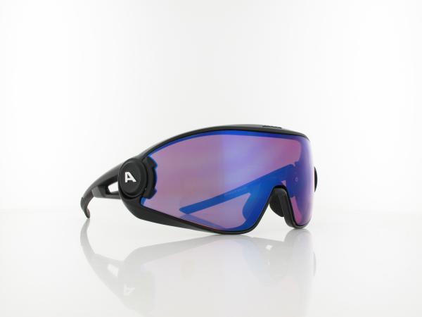 ALPINA | 5W1NG Q+CM A8654 530 140 | black matt / Q+CM blue mirror