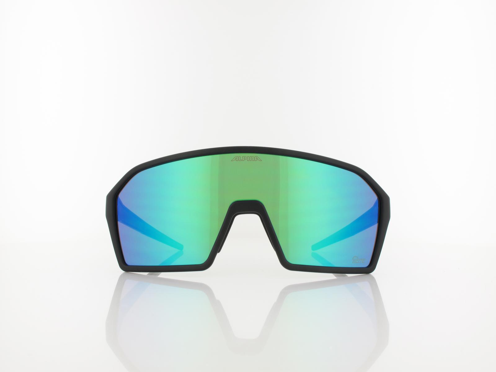 ALPINA | Ram Q-Lite A8673 033 135 | black matt / green mirror