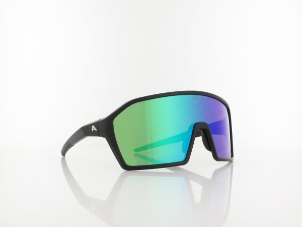ALPINA | Ram Q-Lite A8673 033 135 | black matt / green mirror