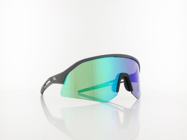 ALPINA | Sonic HR Q-LITE A8734 021 148 | midnight-grey matt / green mirror