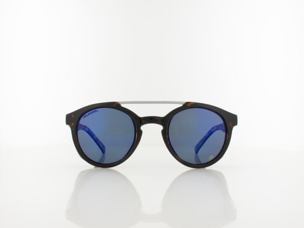 ALPINA | Glace P A8738 592 48 | havana gloss / blue mirror polarized