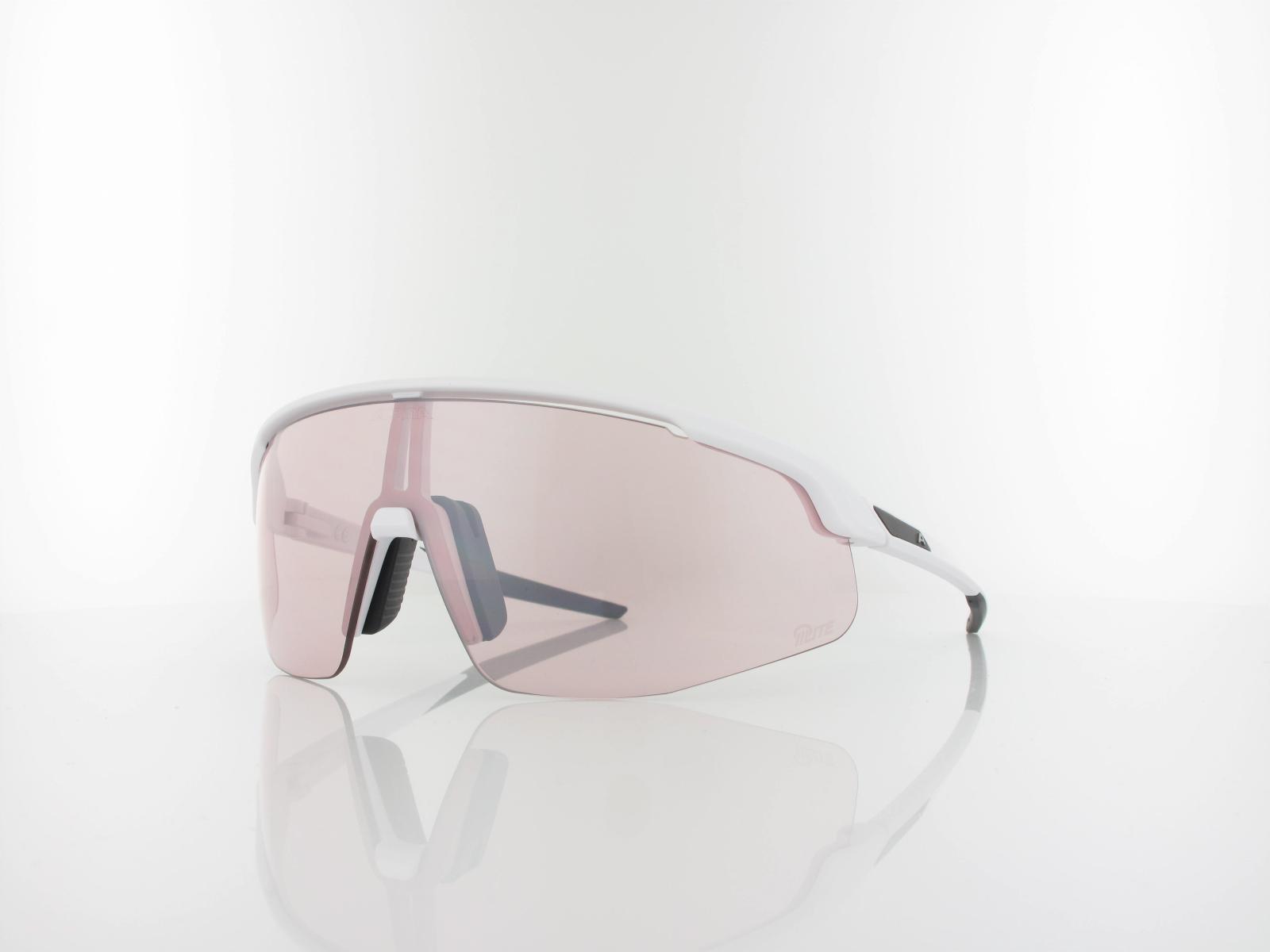 ALPINA | Turbo Pro Q-LITE A8749 011 145 | white matt / Q-LITE pink mirror