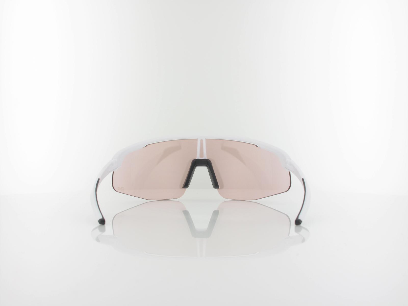 ALPINA | Turbo Pro Q-LITE A8749 011 145 | white matt / Q-LITE pink mirror