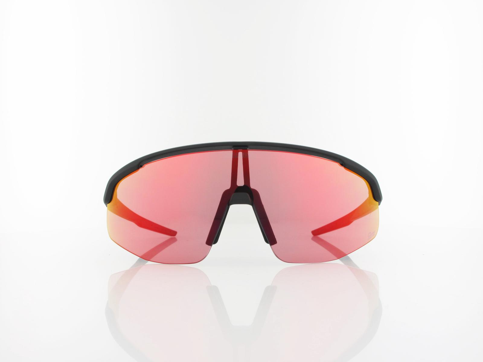 ALPINA | Turbo Pro Q-LITE A8749 031 145 | black matt / Q-LITE red mirror