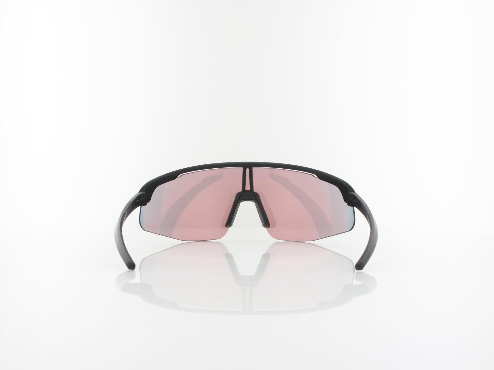 ALPINA | Turbo Pro Q-LITE A8749 031 145 | black matt / Q-LITE red mirror