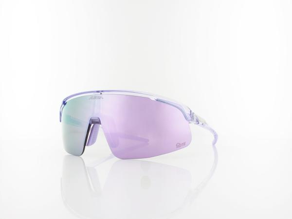 ALPINA | Turbo Pro S Q-LITE A8752 055 135 | lilac-transparent gloss / Q-LITE purple mirror