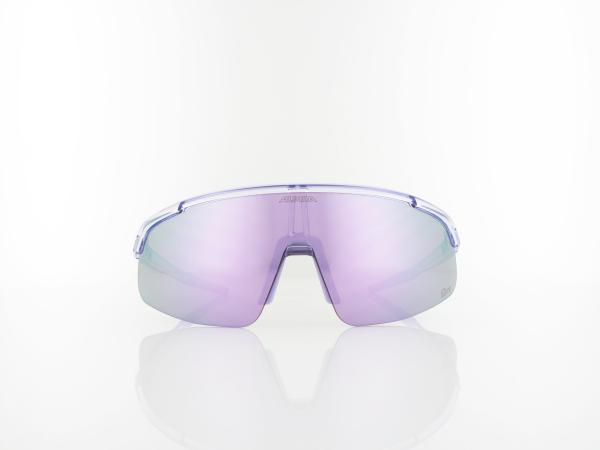 ALPINA | Turbo Pro S Q-LITE A8752 055 135 | lilac-transparent gloss / Q-LITE purple mirror