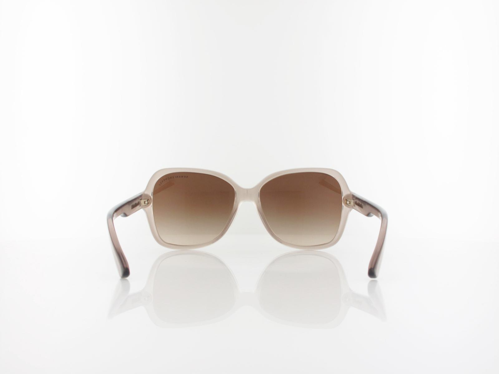Armani Exchange | AX4029S 824013 57 | transparent tundra / gradient brown