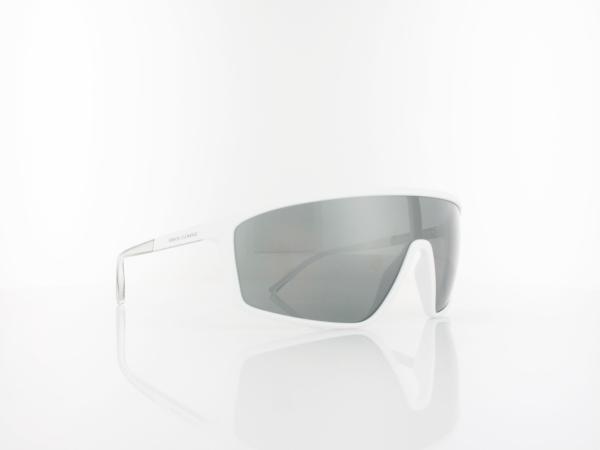 Armani Exchange | AX4119S 81566G 137 | matte white / grey mirror silver