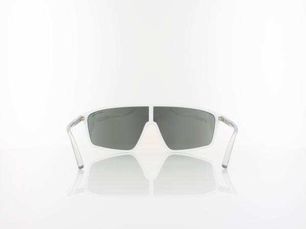 Armani Exchange | AX4119S 81566G 137 | matte white / grey mirror silver