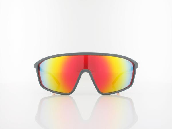 Armani Exchange | AX4119S 81806Q 137 | matte grey / dark violet mirror red