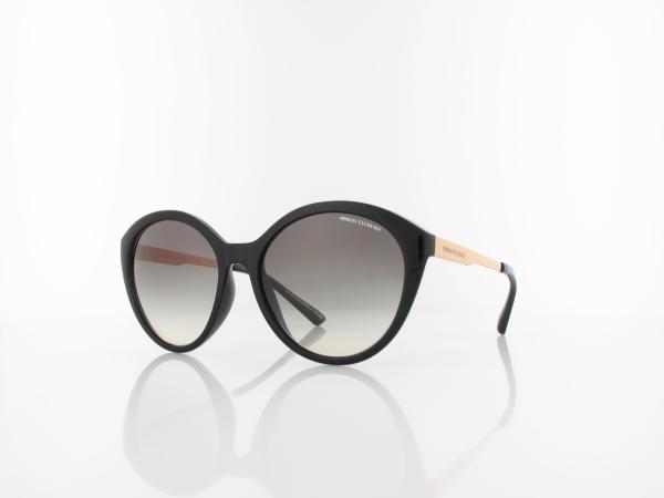 Armani Exchange | AX4134S 815811 55 | shiny black / gradient grey