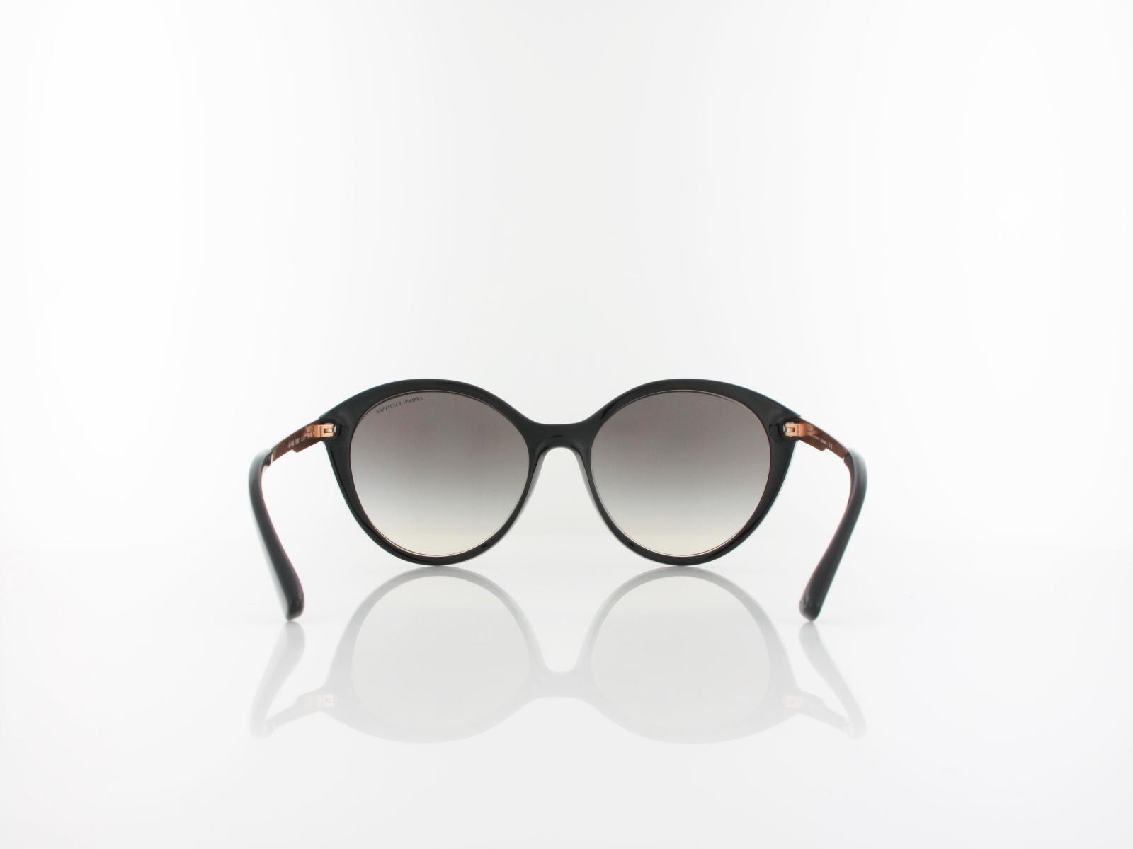 Armani Exchange | AX4134S 815811 55 | shiny black / gradient grey