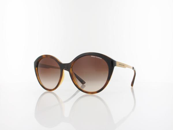 Armani Exchange | AX4134S 821313 55 | shiny havana / gradient brown