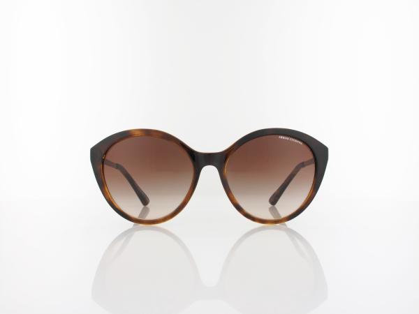 Armani Exchange | AX4134S 821313 55 | shiny havana / gradient brown