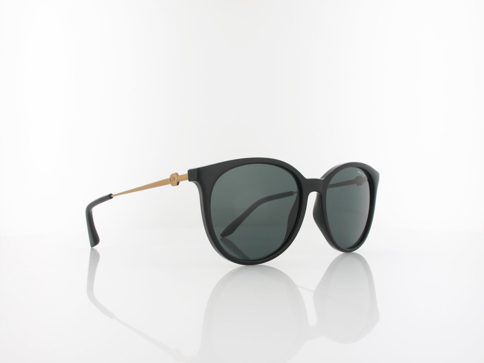 Armani Exchange | AX4140S 815887 55 | shiny black / dark grey