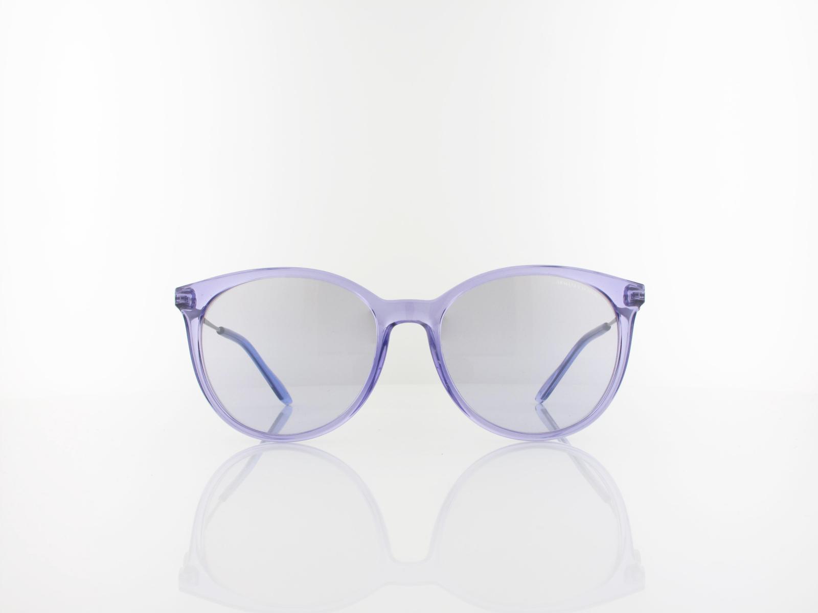 Armani Exchange | AX4140S 82367P 55 | shiny transparent violet / violet mirror silver gradient