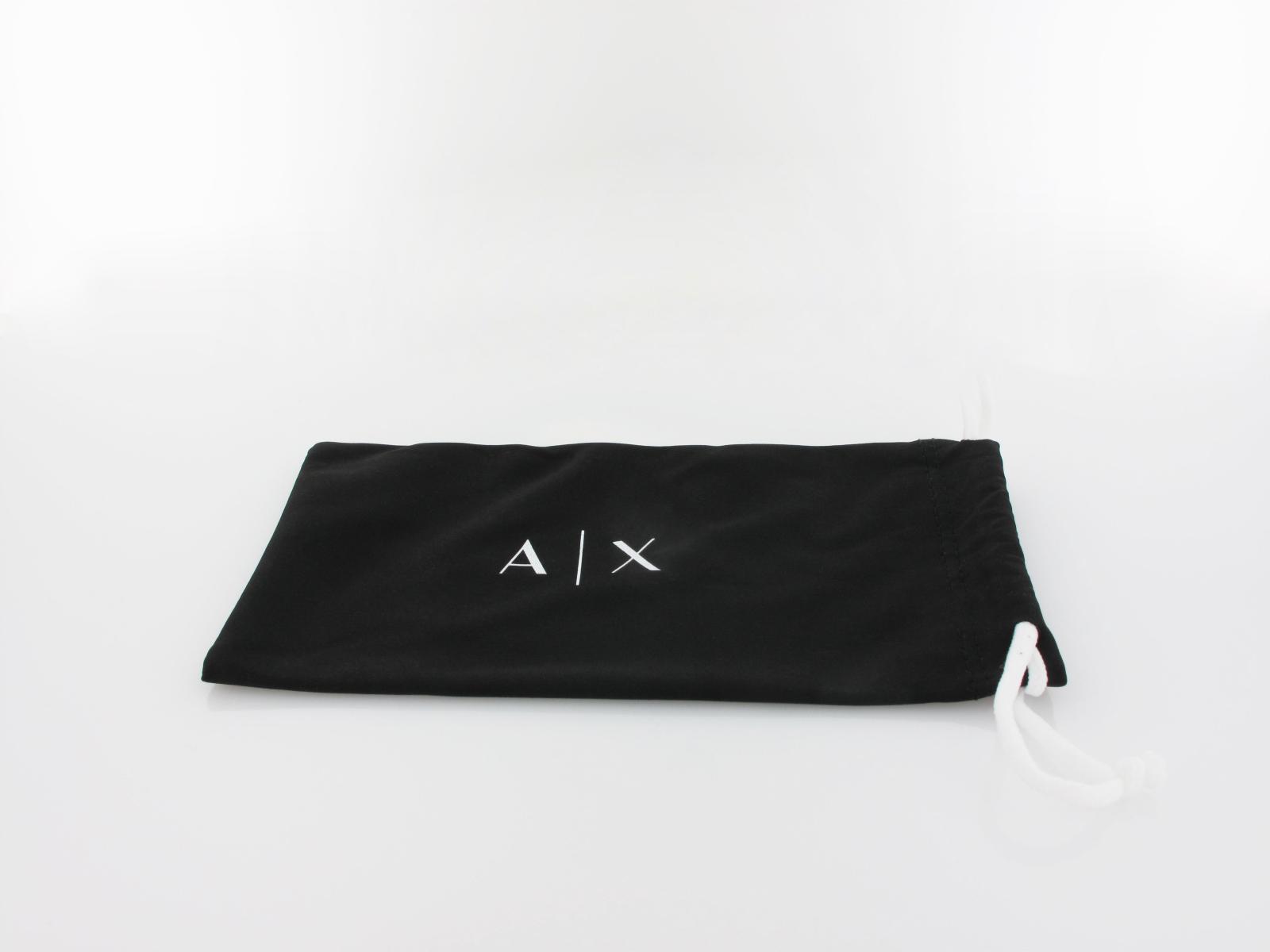 Armani Exchange | AX4140S 82367P 55 | shiny transparent violet / violet mirror silver gradient