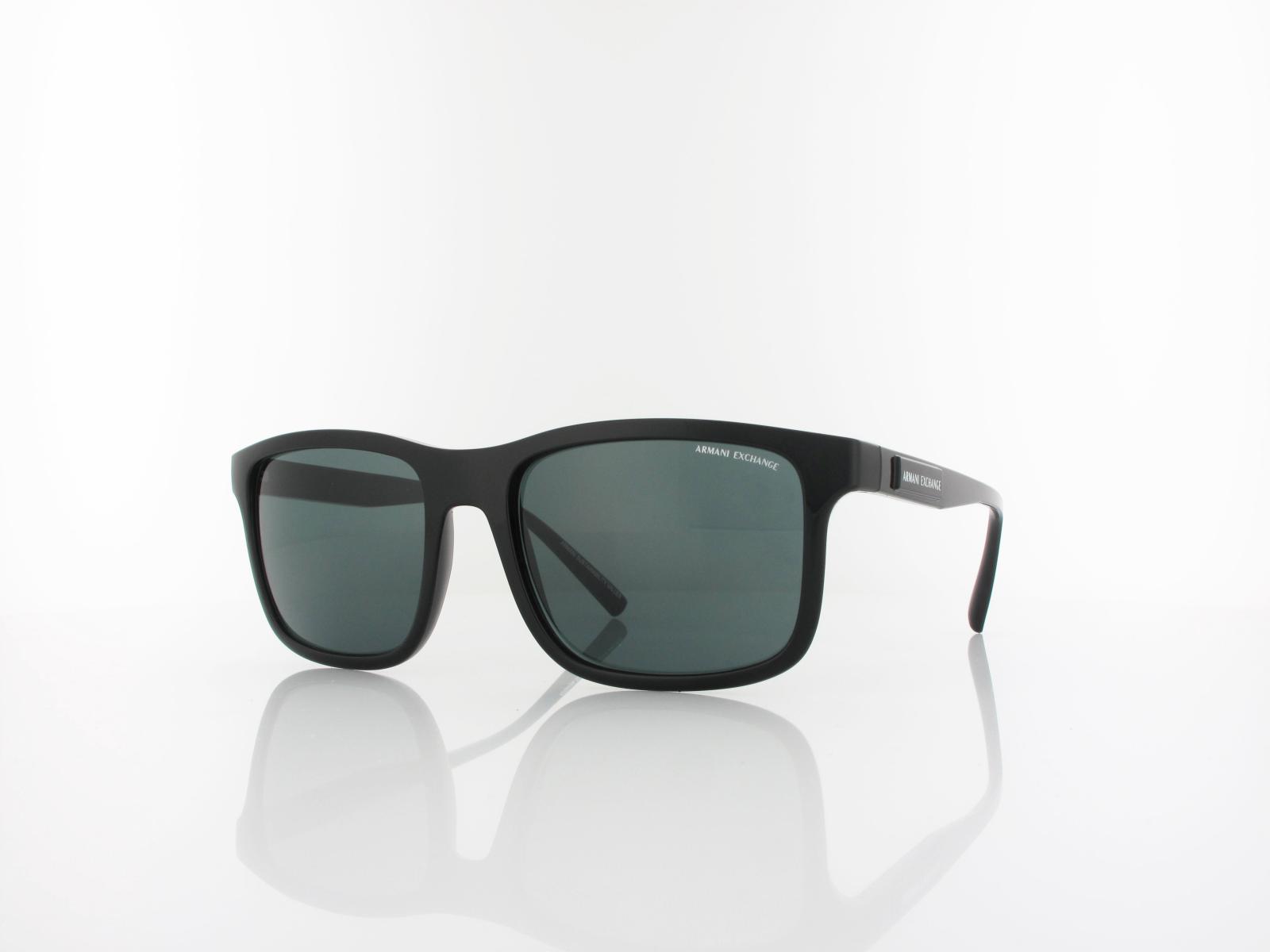 Armani Exchange | AX4145S 815887 57 | shiny black / dark grey