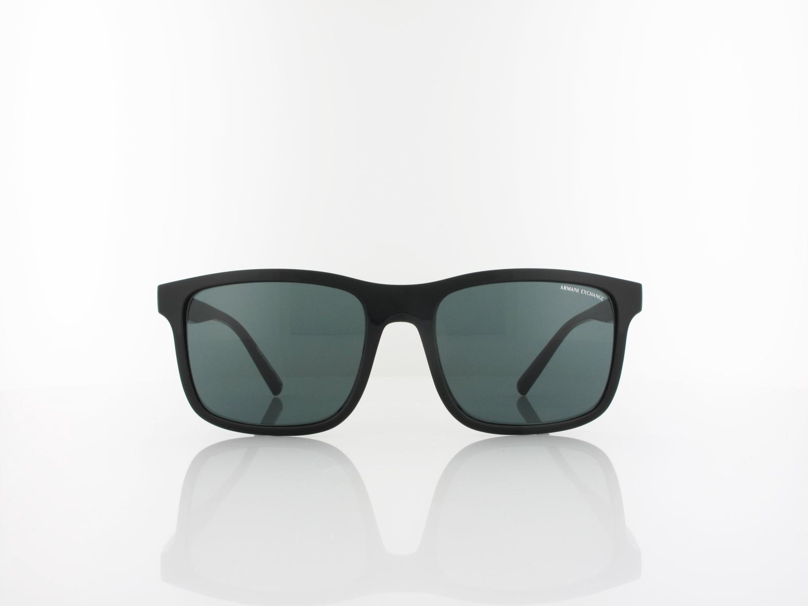 Armani Exchange | AX4145S 815887 57 | shiny black / dark grey