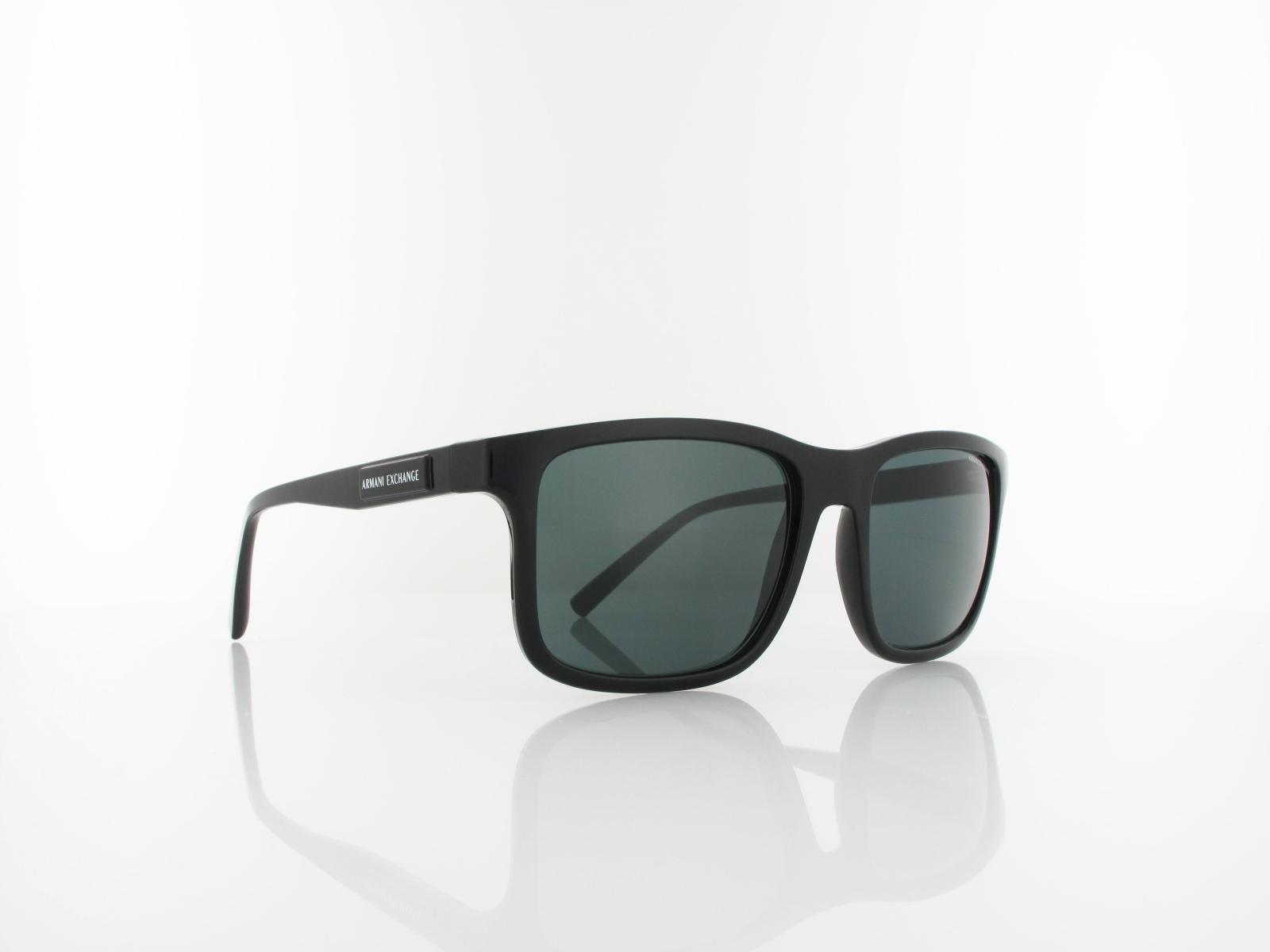 Armani Exchange | AX4145S 815887 57 | shiny black / dark grey