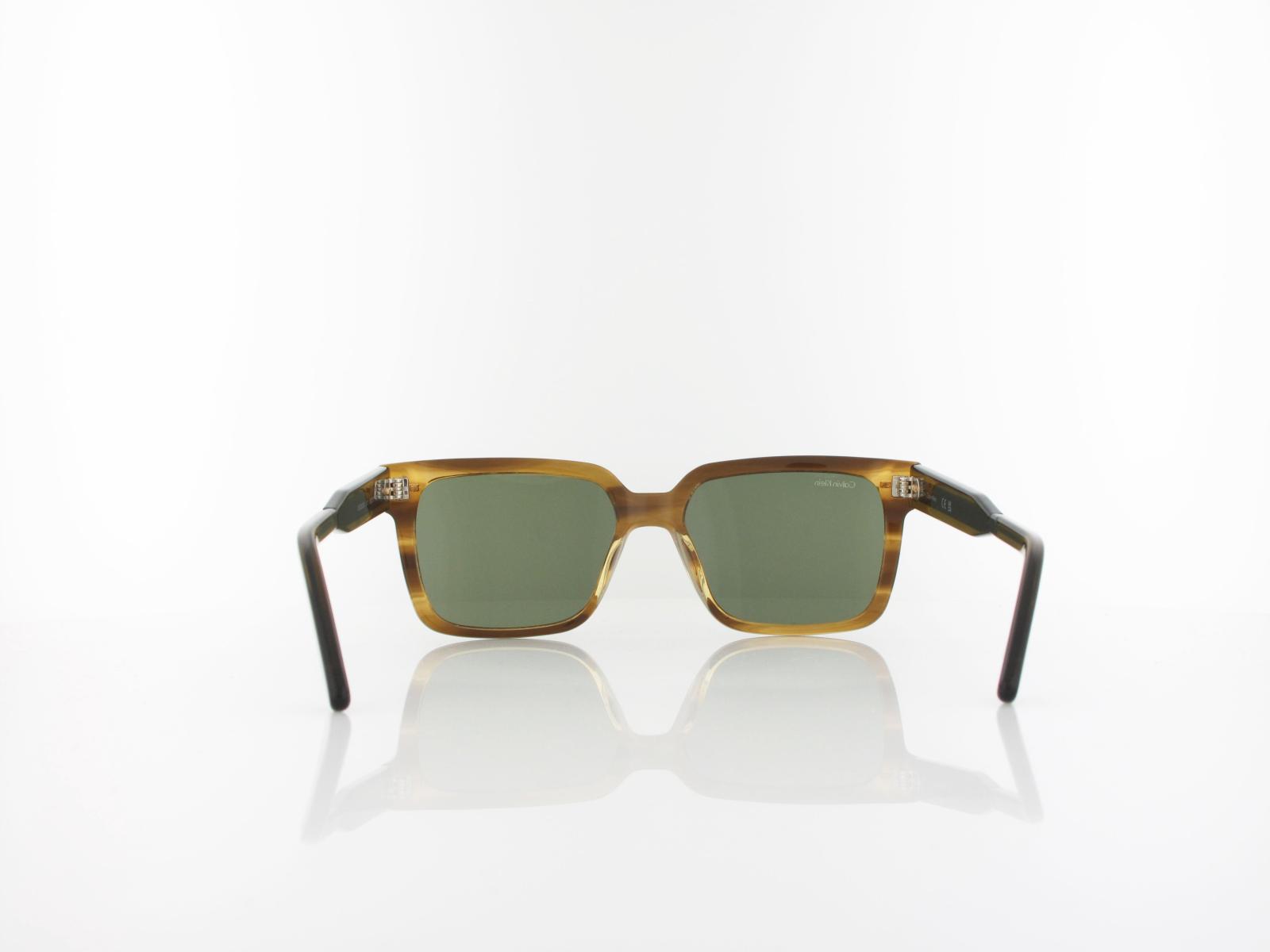 Calvin Klein | CK22535S 317 55 | striped olive / green