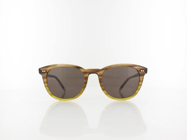Calvin Klein | CK4358S 203 51 | striped brown yellow / brown