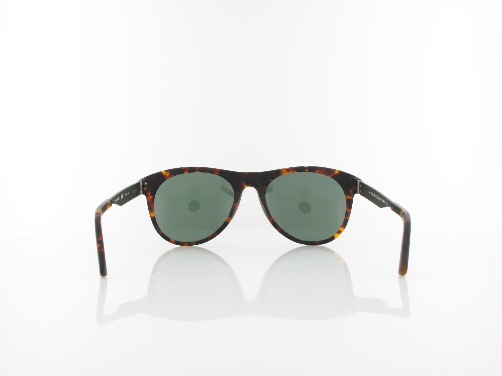 Calvin Klein | CK8002SP 214 55 | havana / green polarized