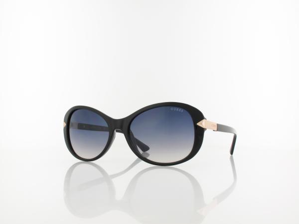 Guess | GU7821 01B 56 | shiny black / gradient smoke