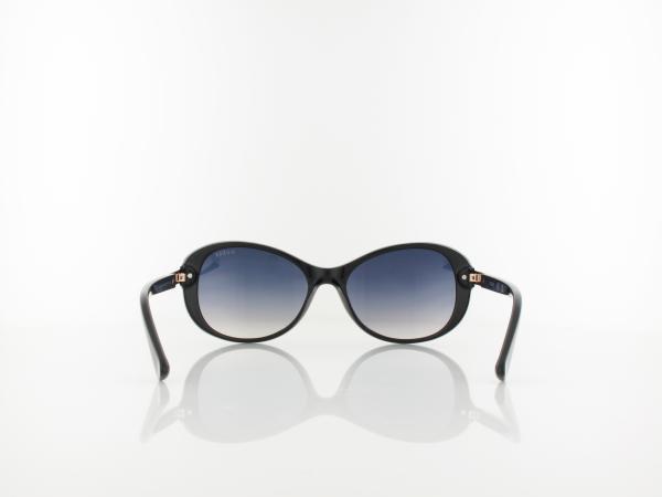 Guess | GU7821 01B 56 | shiny black / gradient smoke