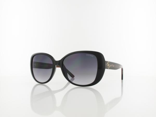 Guess | GU7822 01B 56 | shiny black / gradient smoke