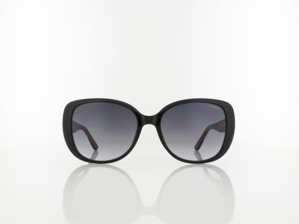 Guess | GU7822 01B 56 | shiny black / gradient smoke
