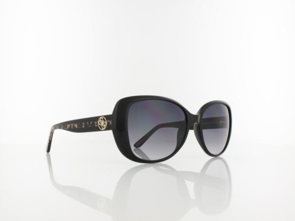 Guess | GU7822 01B 56 | shiny black / gradient smoke